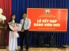 Đảng viên tuổi 18 đầu tiên của Trường THPT Tân Hà