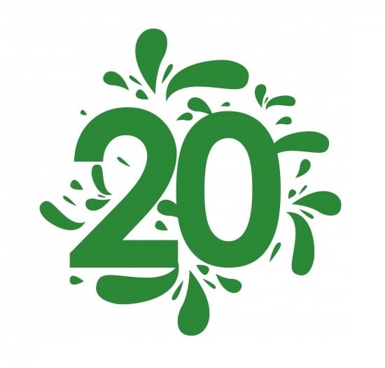 pngtree 20 year anniversary vector template design illustration png image 560699