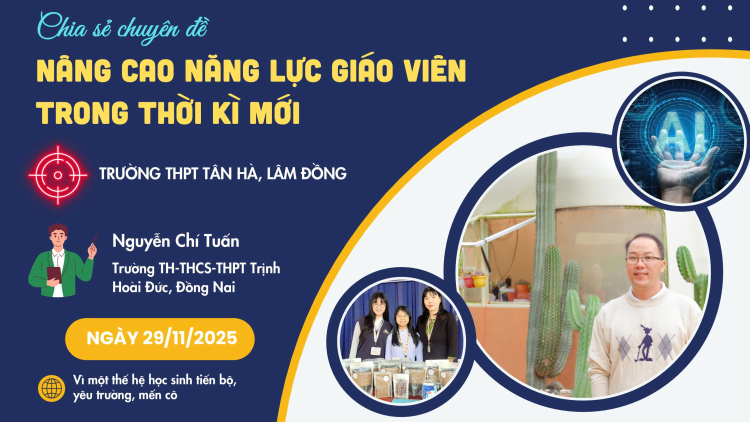 TRƯỜNG THPT TÂN HÀ TỔ CHỨC TẬP HUẤN CHUYÊN MÔN: TĂNG CƯỜNG NĂNG LỰC GIÁO VIÊN TRONG KỶ NGUYÊN MỚI