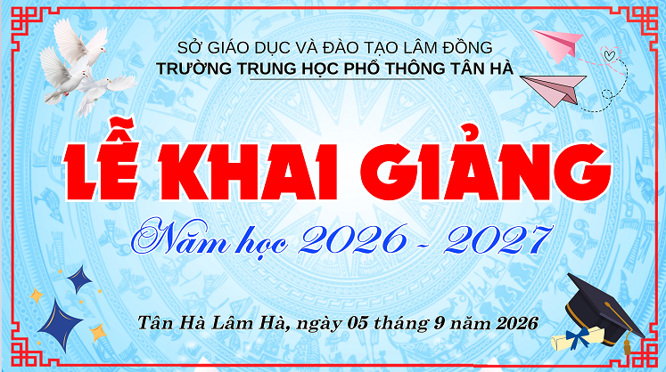 RỘN RÀNG KHÍ THẾ MỚI TRONG LỄ KHAI GIẢNG NĂM HỌC 2026 - 2027 TẠI ĐIỂM TRƯỜNG CHÍNH TRƯỜNG THPT TÂN HÀ
